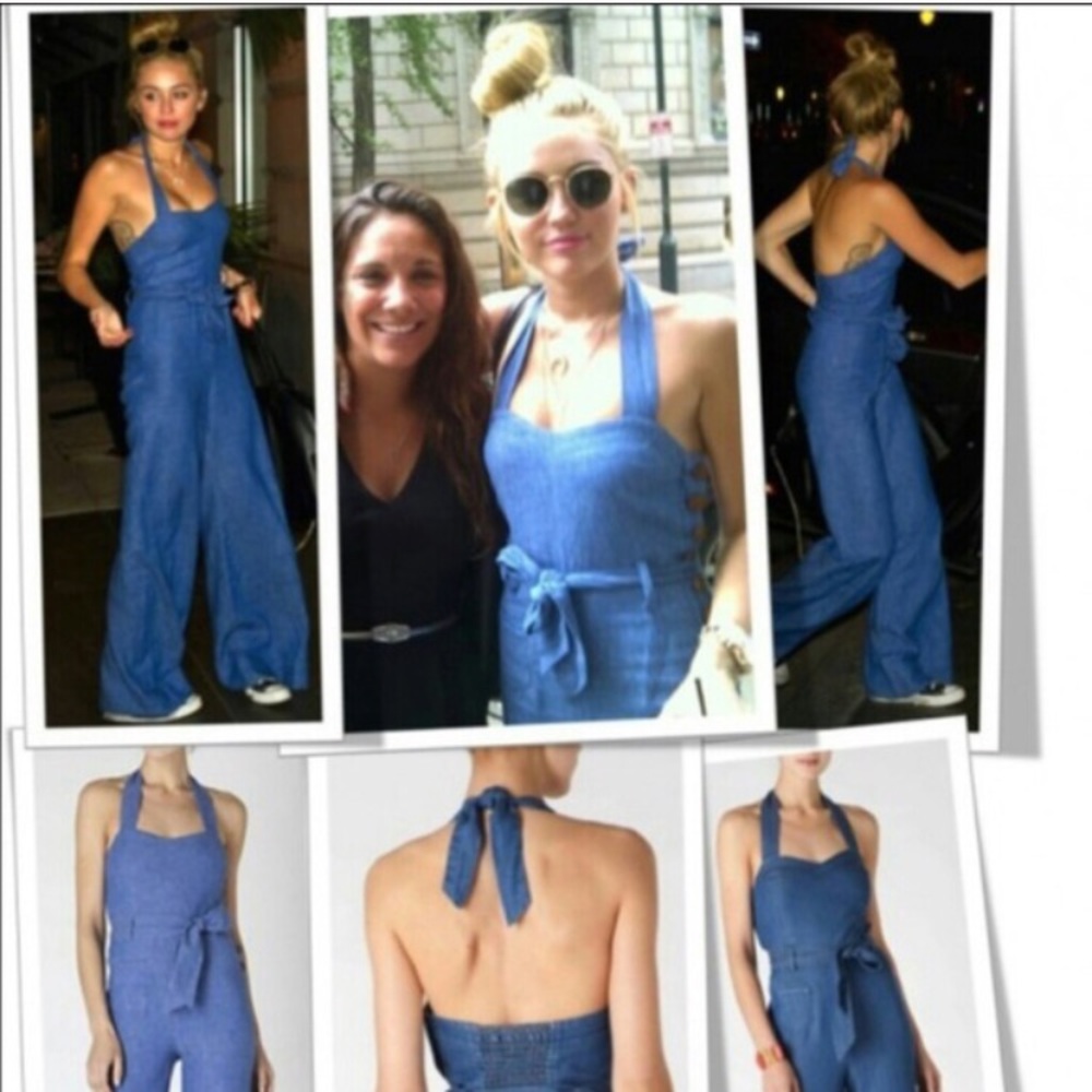 Anthropologie Elevenses Jumpsuit